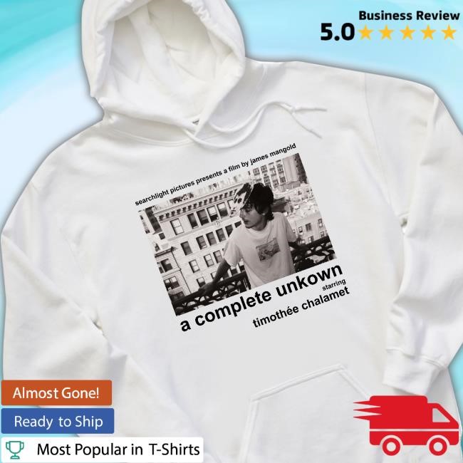 Timothée Chalamet A Complete Unknown Tee Shirt