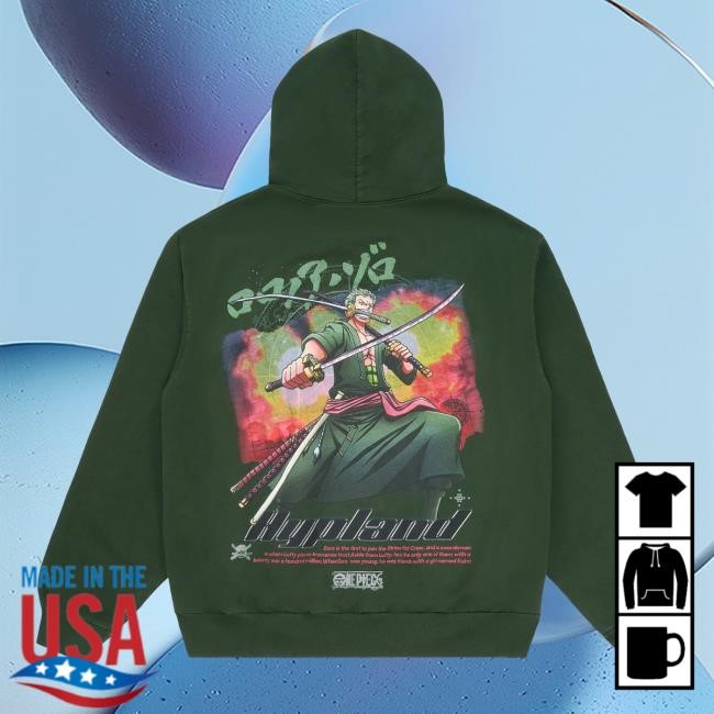 One Piece Zoro Flame Sweatshirt