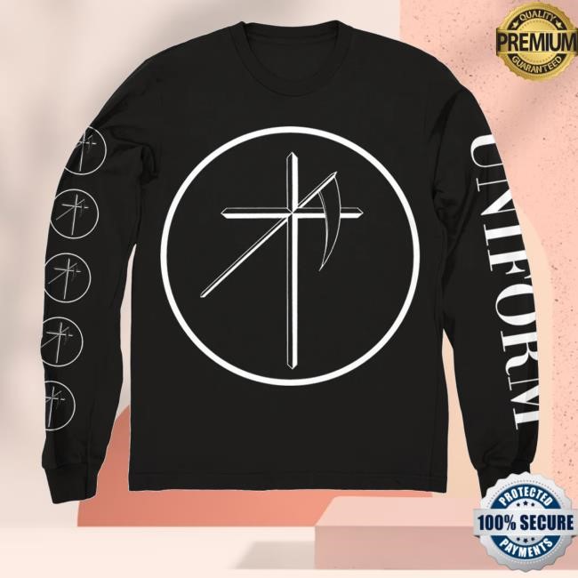 Evil Greed Merch Uniform Cross Circle Black Shirt