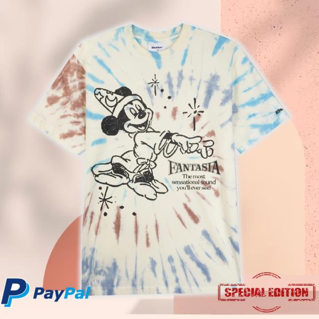 Butter X Disney Cinema Classic Shirt Tie Dye