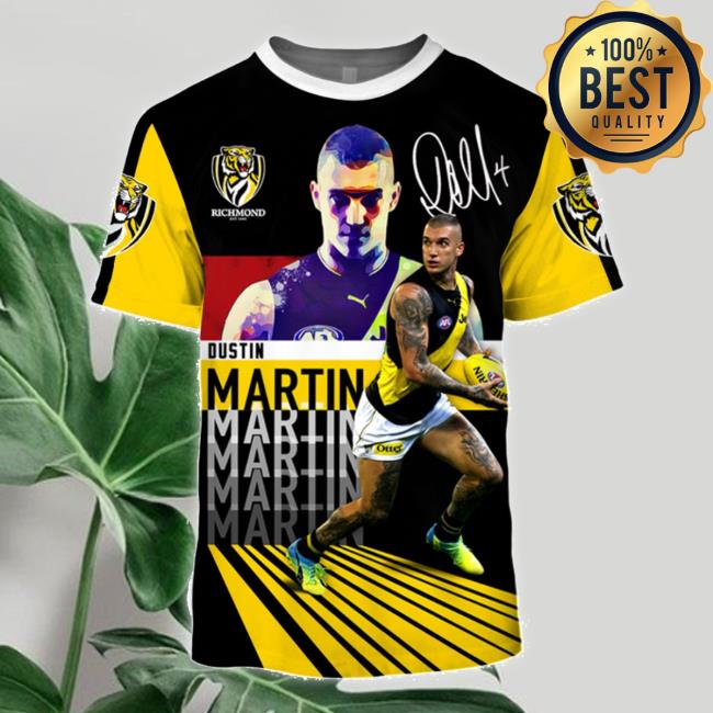 Official Dustin Martin Richmond Afl 3D Hoodie