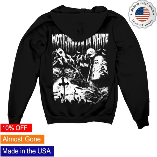 Motionless In White Throwback Horror Tee Shirt