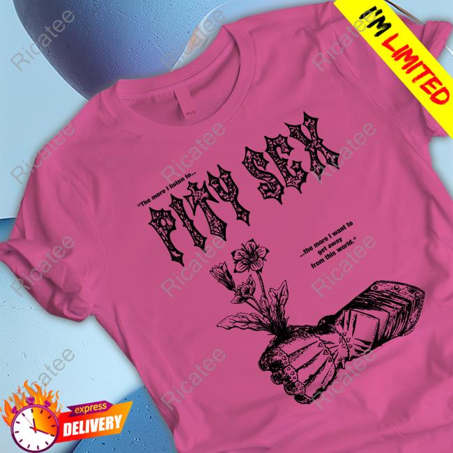 Runforcoverrecords Merch Pity Sex Gauntlet shirt