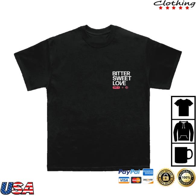 James Arthur Official Store Bitter Sweet Love Tour Youth T Shirt