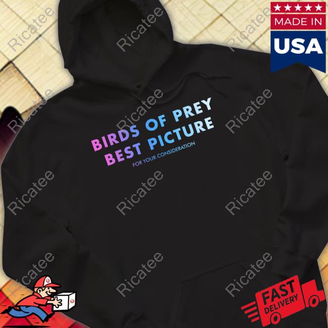 Superyaki Shop Birds Of Prey Best Picture For Your Consideration T Shirt