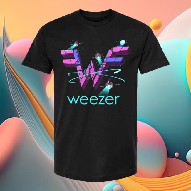 Weezer Web Robotic Logo T Shirt Weezer Web Robotic Logo Tank Top