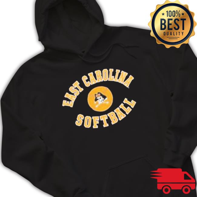 Official East Carolina Pirates Sp23 Softball Pur Shirt