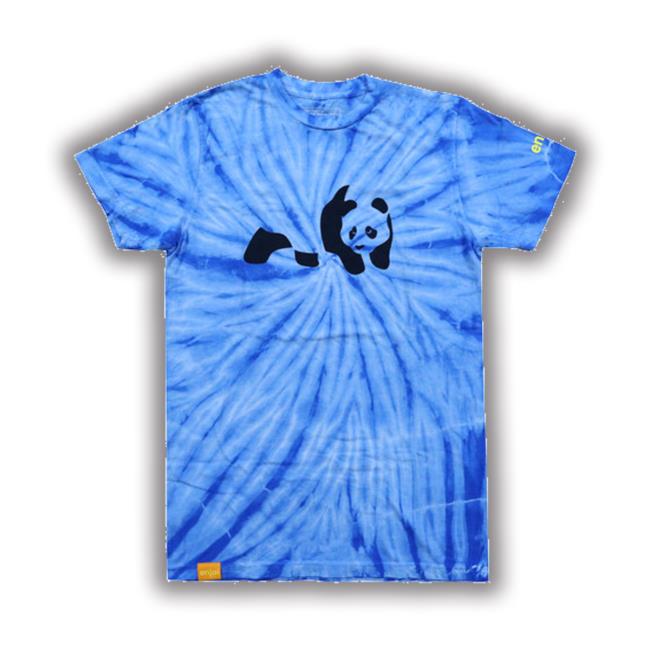 Enjoi Skateboard T-Shirt Tie Dye Blue Sweatshirt