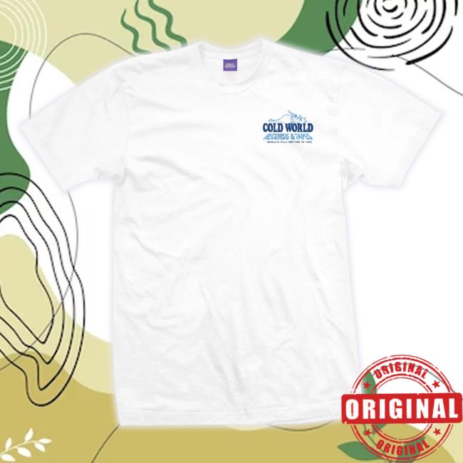 Original Cold World Frozen Goods Merch Store Digging Hoodie Sweatshirt (White) Coldworldfrozengoods Shop