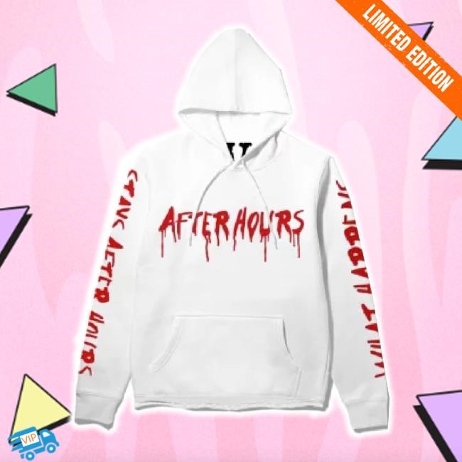 Original The Weeknd X Vlone After Hours Sweater Official Weeknd Merch Store Shop