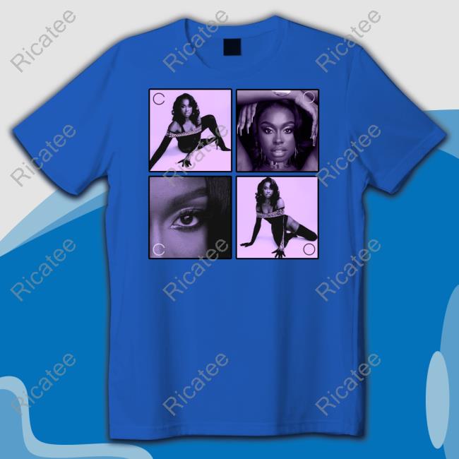 Therealcocojones Merch Coco Purple Photo Tee Shirt