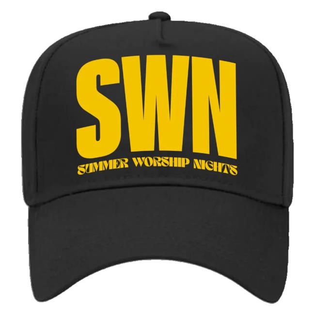 Summer Worship Nights Tour Merch Swn Tour Classic Hat Black