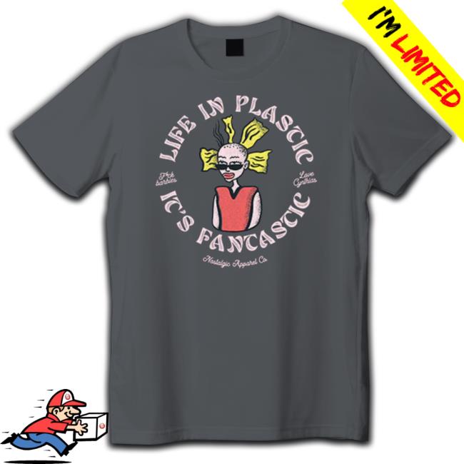 Life In Plastic Cynthia | Inkgrey Shirt