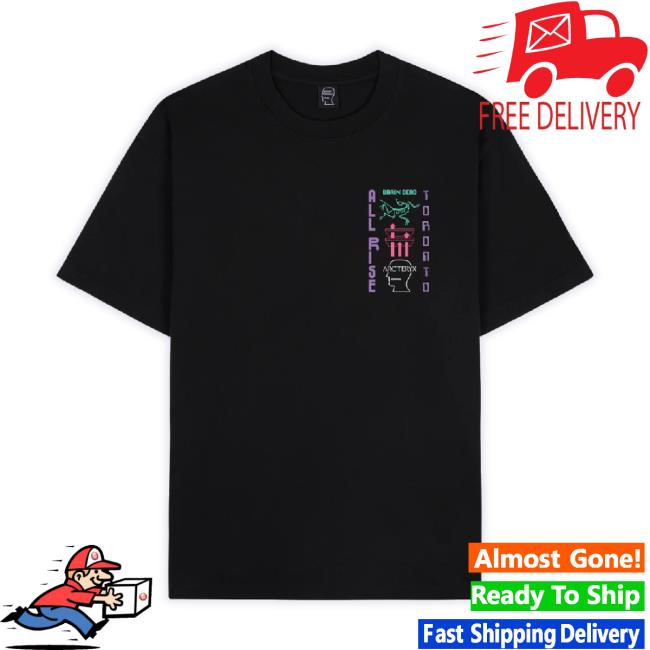 Official Weare Brain Dead Merch Store All Rise Toronto Sweatshirt Black Wearebraindead Shop