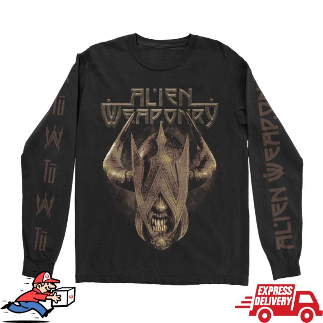 Original Alien Weaponry Merch Store Tu Cover T-Shirt (Black) Alienweaponry Shop