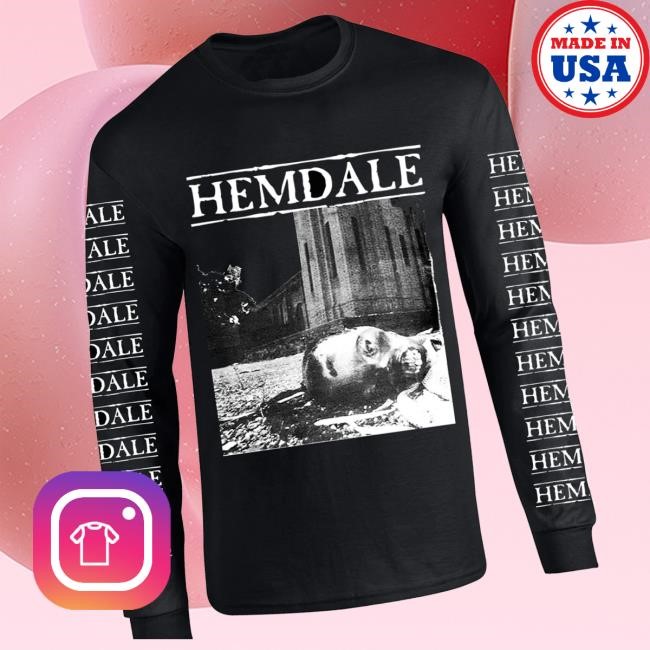 Original Darker Corners Merch Store Hemdale - Split Ep Cover Art Is - Limited To 100, Darker Corners Exclusive Long Sleeve Shirt