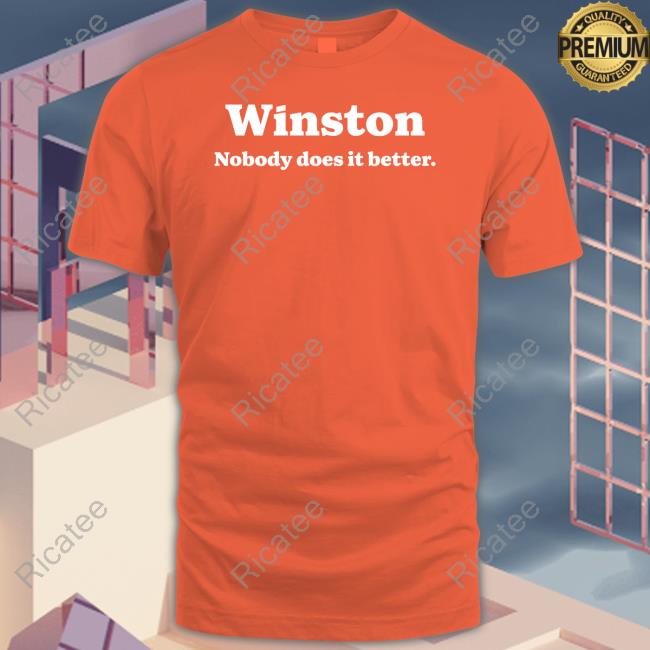 Cornbread Cowboi Wearing Winston Nobody Does It Better Shirt