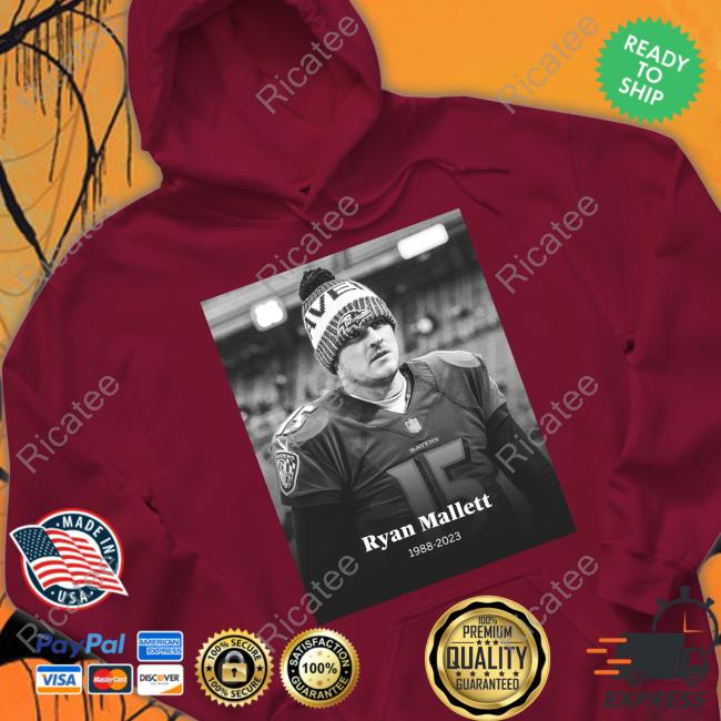 ESPN RIP Ryan Mallett 1988-2023 Tee Shirts Ryan Mallett 1988-2023 Hoodie