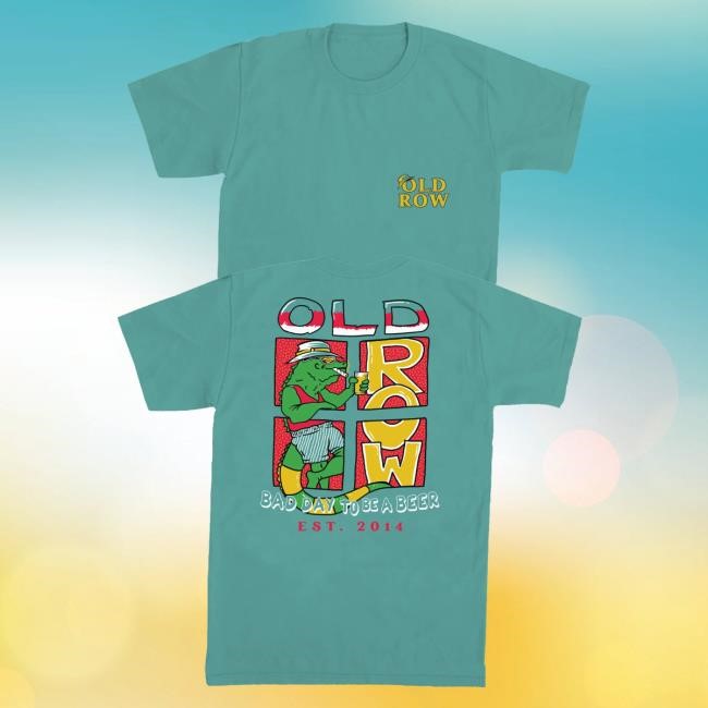 Trending Old Row Merch Bdtbab Iguana Tee Shirt