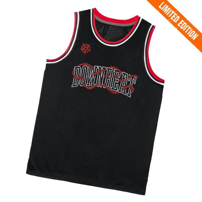 Down Beat Varsity Barbwire T-Shirt, Hoodie, Tank Top, Sweater And Long Sleeve T-Shirt Down Beat Varsity Barbwire Shirt The Downbeat Official Merchandise Store Varsity Barbwire