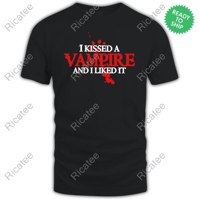 I Kissed A Vampire And I Liked It Long Sleeve Shirt