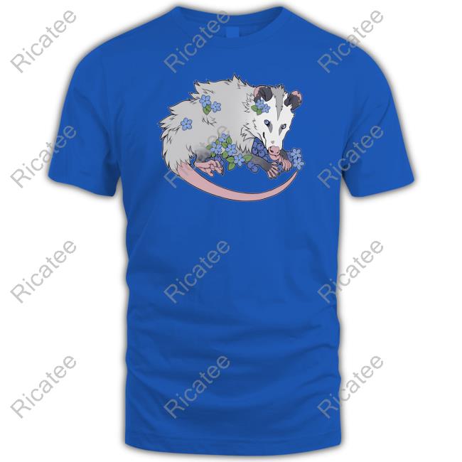 Gretchendraws Store Awesome Opossum Hooded Sweatshirt