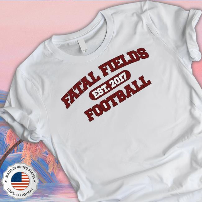 Official Fatal Fields Est 2017 Football shirt