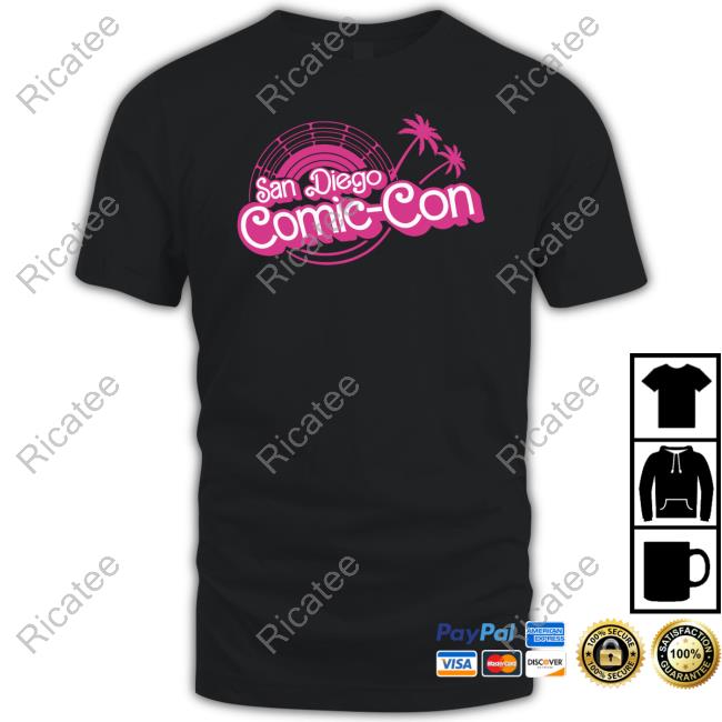 Sdccblog San Diego Comic Con Shirt