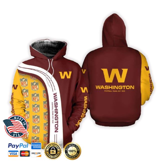 Washington Redskins Choir 3D Hoodie Cold For Fans Gift Christmas Holidays