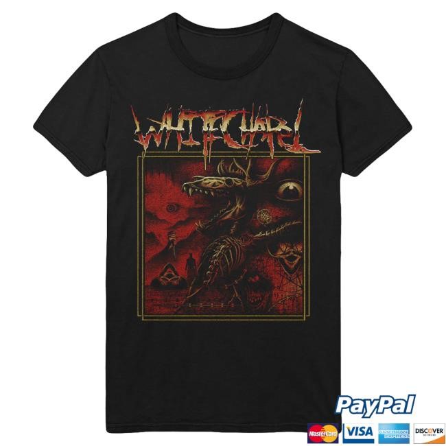 Whitechapel Merch Fall Tour 2024 Black Shirt
