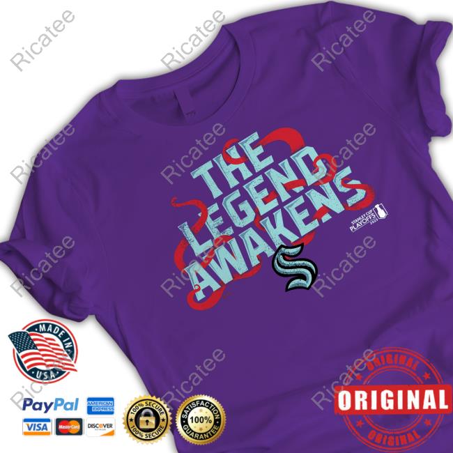 Seattle Kraken The Legend Awakens Shirt Nhl Store Seattle Kraken The Legend Awakens Sweatshirt