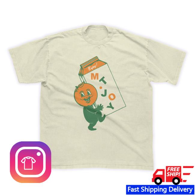 Official Mt Joy Band Merch Store Orange Juice Vintage Classic Shirt Mtjoyband Shop