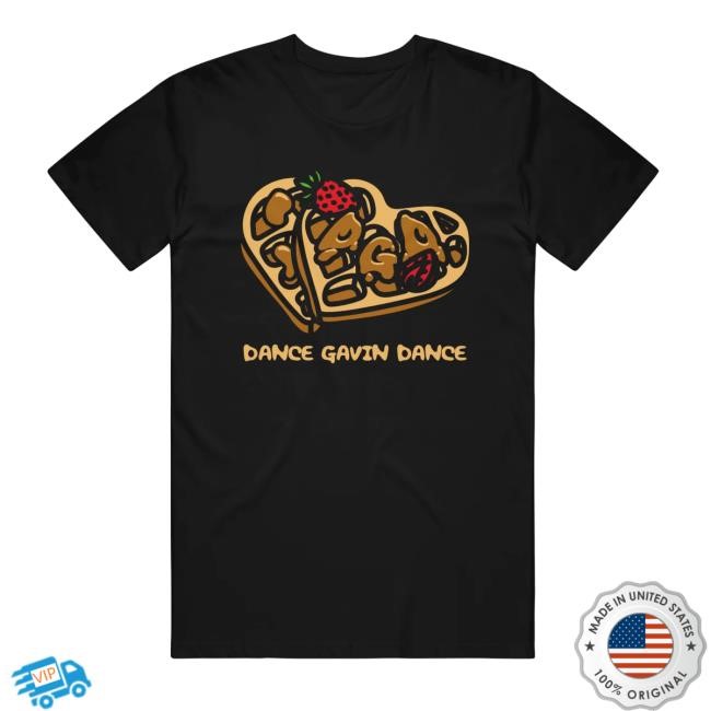 Dance Gavin Dance Band Merch Waffle Tee Shirt Dance Gavin Dance Band Merch Waffle Shirt