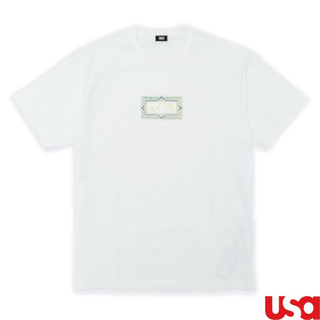 Original Glab Merch Store Others Kith Treats Hanukkah Hebrew Logo Shirt White Glab Shop