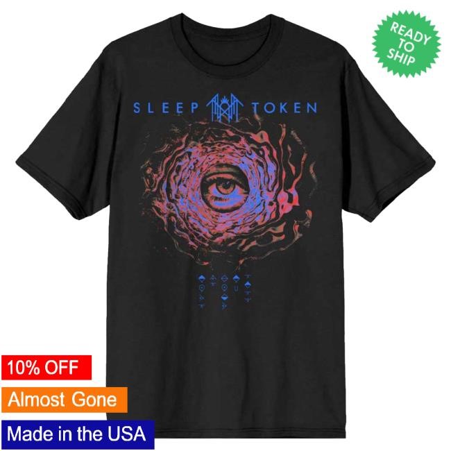 Sleep Token Merch Store Sleep Token 'Vortex Eye' (Black) Crewneck Sweatshirt Sleep Token Merch Store Sleep Token 'Vortex Eye' (Black) T-Shirt