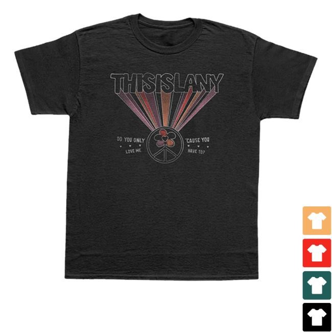 Lany Merch Shop Official Thisislany Peace Flower Shirts