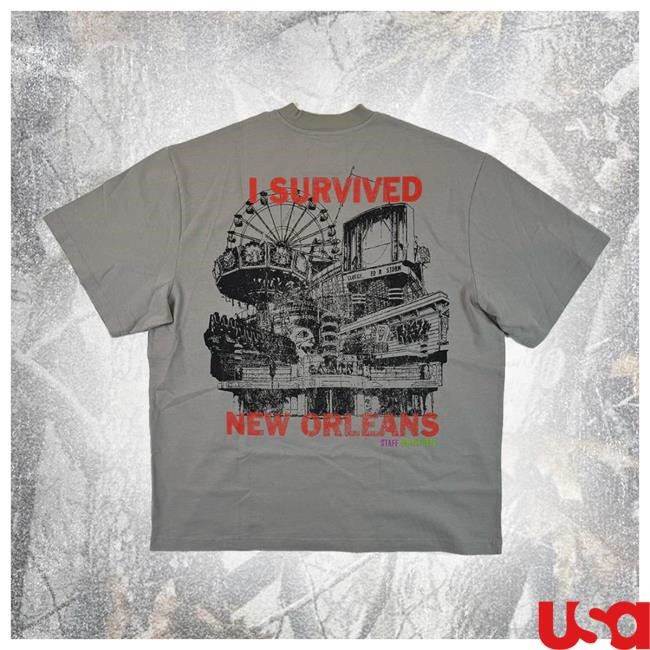 Trending Staff Workforce Merch I Survived Jazzland Hoodie
