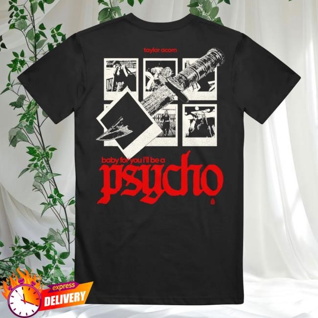 Taylor Acorn Psycho Dagger Lack Shirts