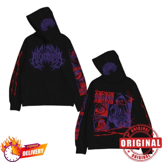 Trending Black Deathcore Unisex Sweatshirt Asking Alexandria Shop Merch Store