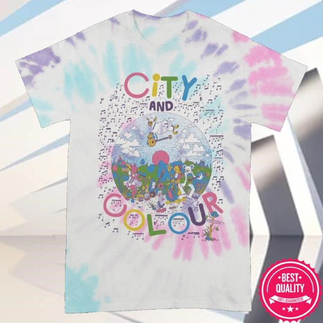 Official City And Colour Merch Animal Jam Tie Dye T-Shirt