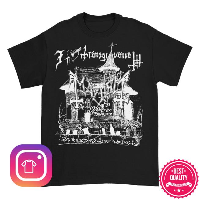Official Kings Road Merch Store Transylvania T-Shirt (Black) Mayhem Kingsroadmerch