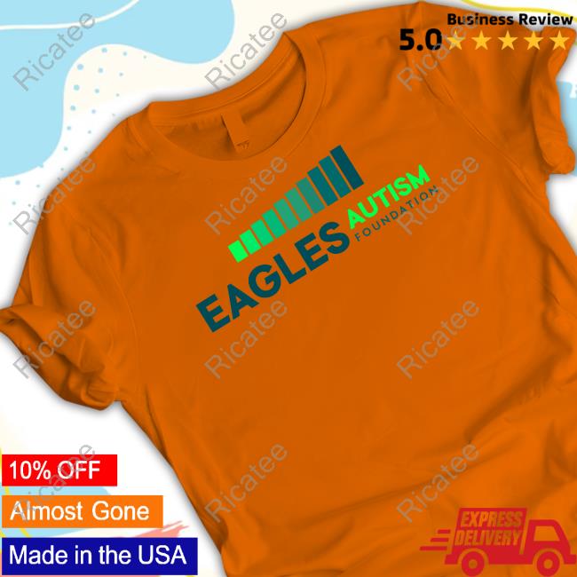 Kylie Kelce Wears Eagles Autism Foundation Long Sleeve T Shirt New Heights