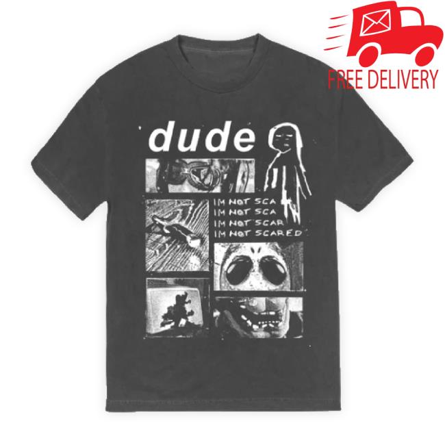 Official Vanoss Merch Store Vanoss Dude Im Not Scared Hoodie (Vintage Black) Smoke Vanoss Apparel Clothing Shop