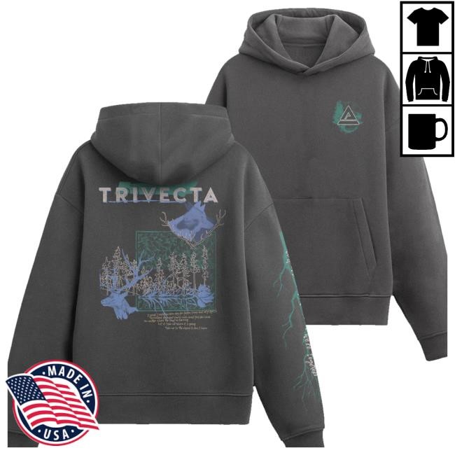 Kt8 Merch Store Trivecta - Find My Way - Pullover Hoodie - Pigment Black Shirts