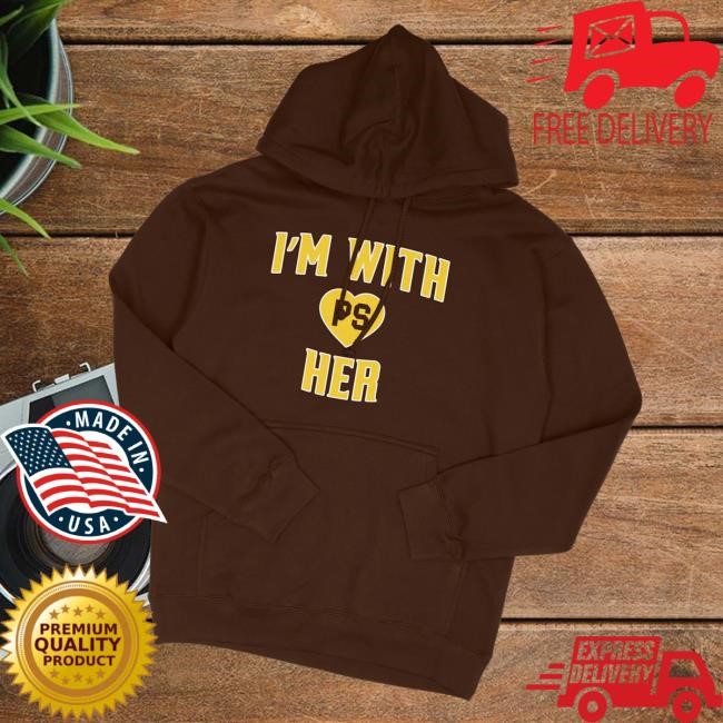 I'm With Her Premium T-Shirt, Hoodie, Tank Top, Sweater And Long Sleeve T-Shirt Madeinsd
