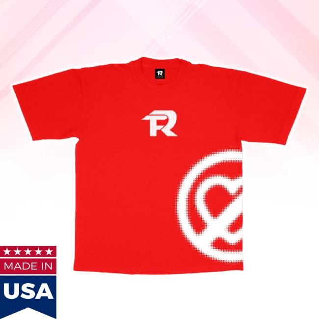 Official Fuerza Regida Shop Merch Store Spray Paint - Red Ss Shirts