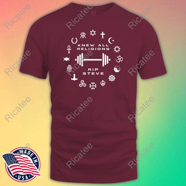 Stu Feiner Store Knew All Religions Rip Steve Sweatshirt