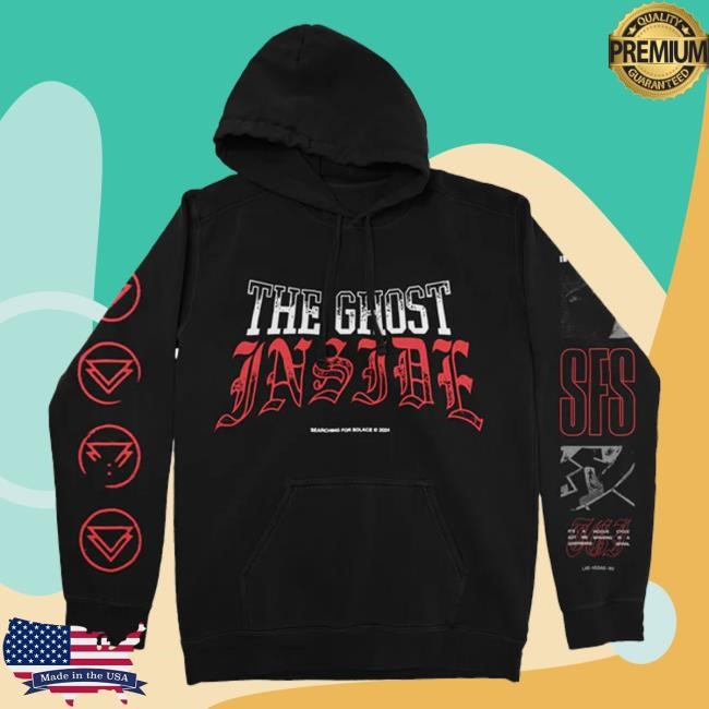 Official The Ghost Inside Merch The Ghost Inside Spiral Hoodie (Black) T-Shirt The Ghost Inside Merch The Ghost Inside Spiral Hoodie (Black) Shirts
