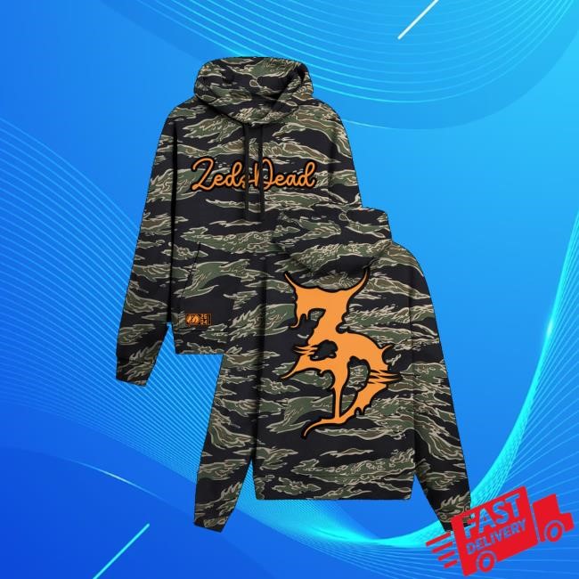 Zedsdead Store Zeds Dead - Eazy Tiger Premium Heavyweight Camo Youth T Shirt