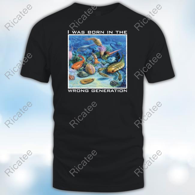 I Was Born In The Wrong Generation Shirt Tomboy Triceratops